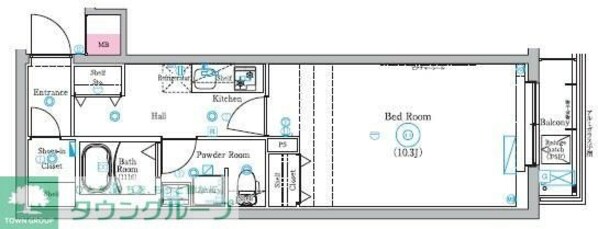 MINDHASUNEの物件間取画像
